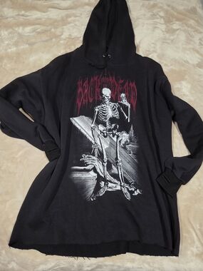 Eternal Torment Graphic Hoodie Overzided Widow